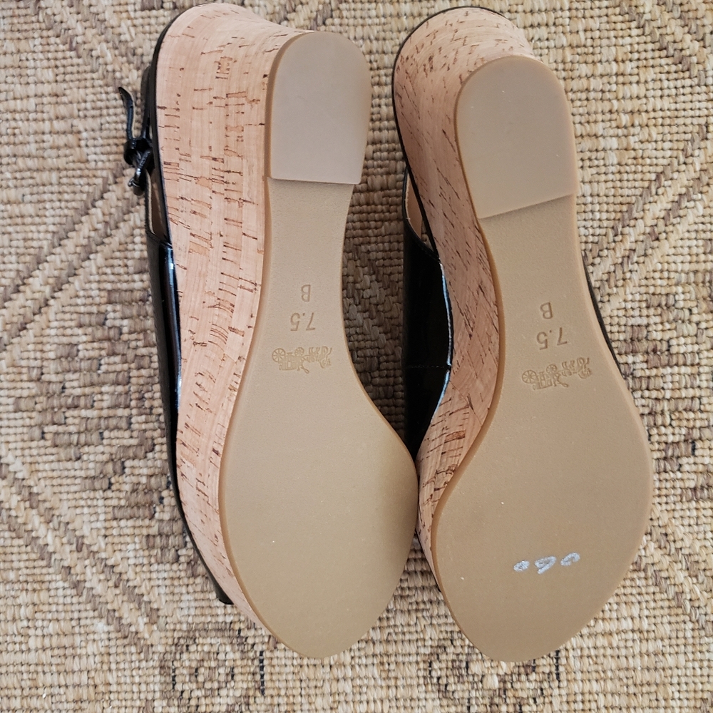 Coach woman's open toe shoes 3 inch heal - Picture 6 of 6